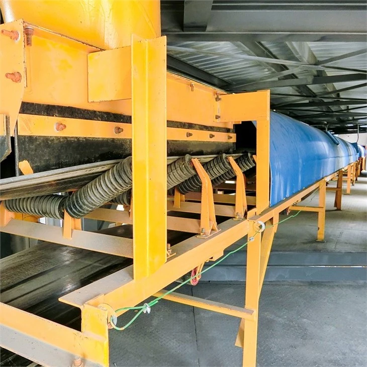 ore trough belt conveyor